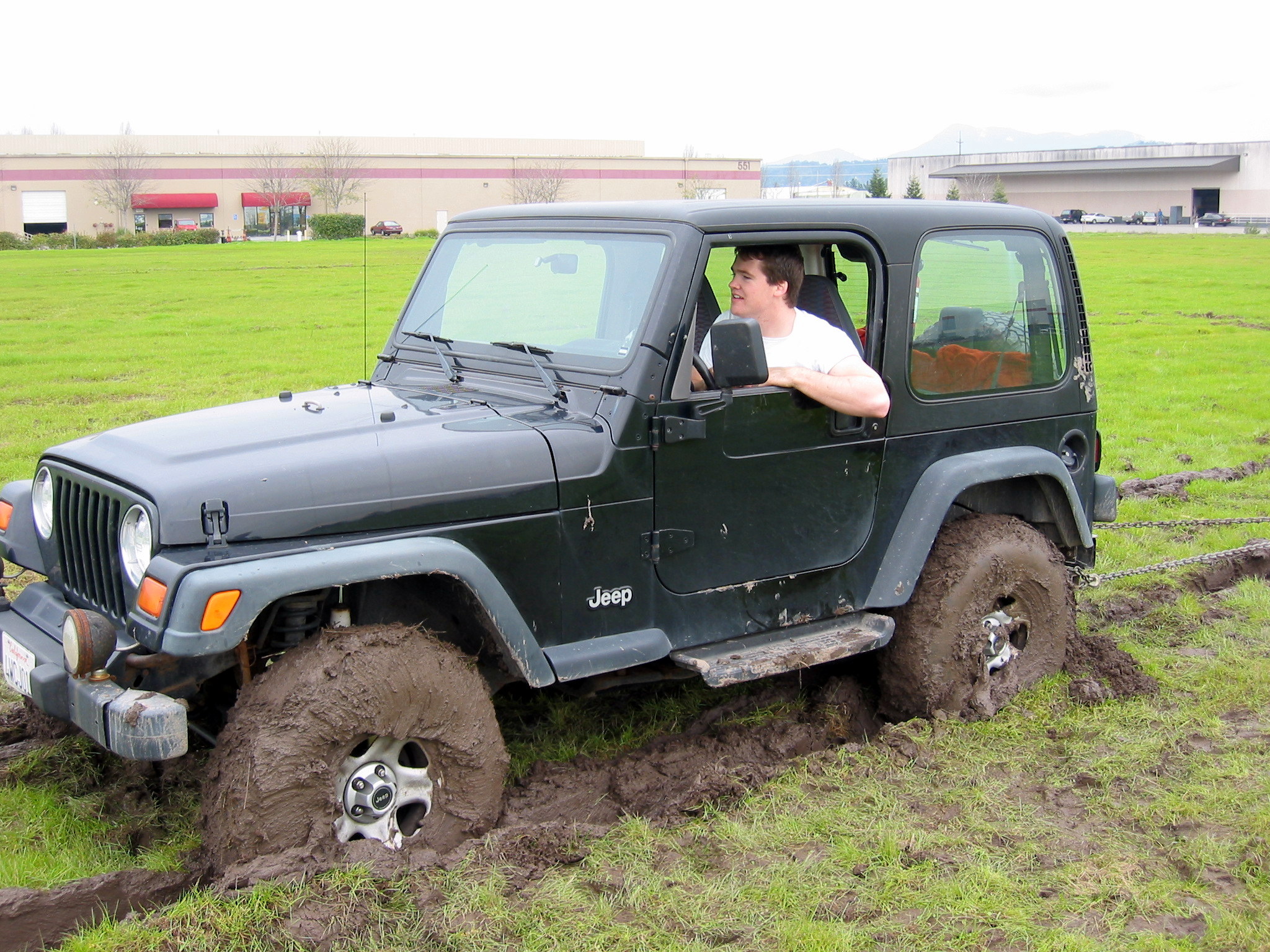 Getting hauled out of the muck