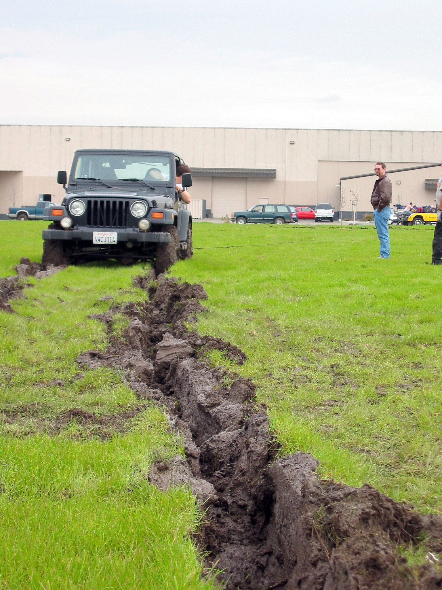 It's not a field, it's a mud pit