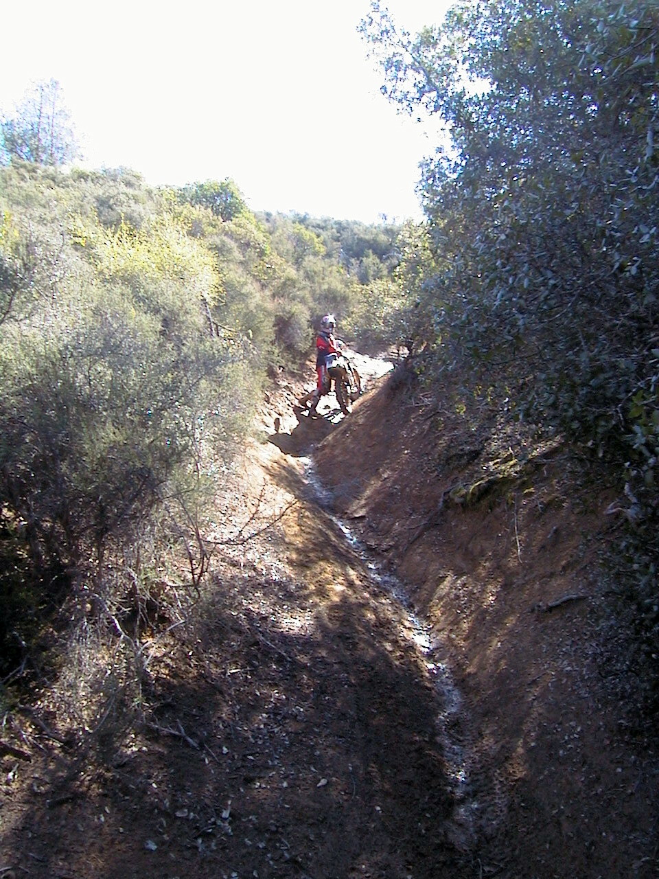 It was a lot steeper than it looks!