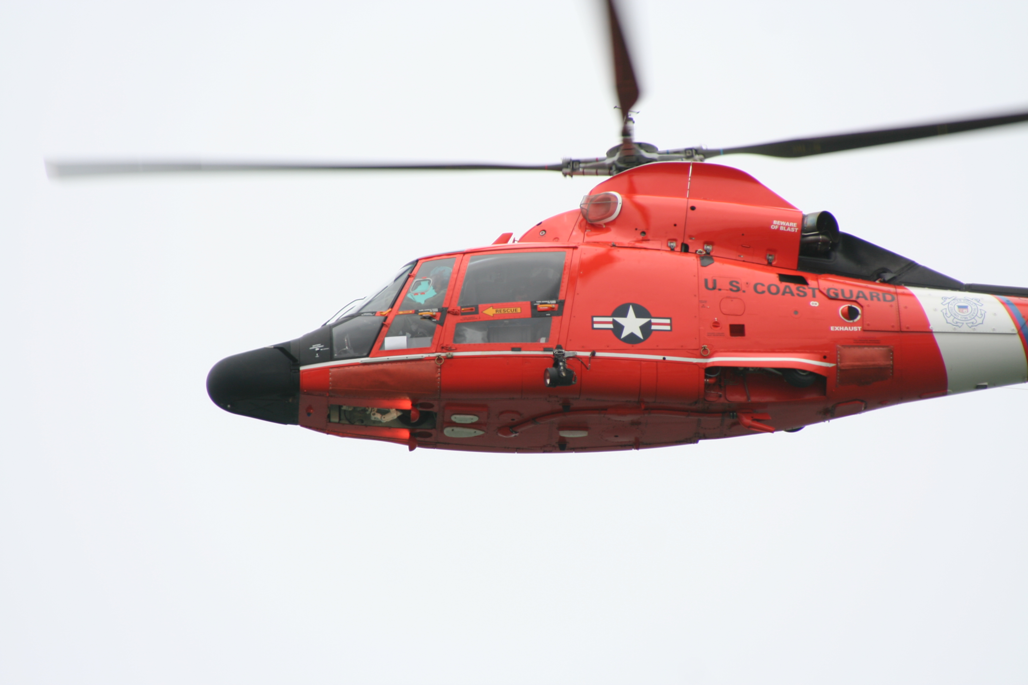 Coasties give the StFYC a flyby