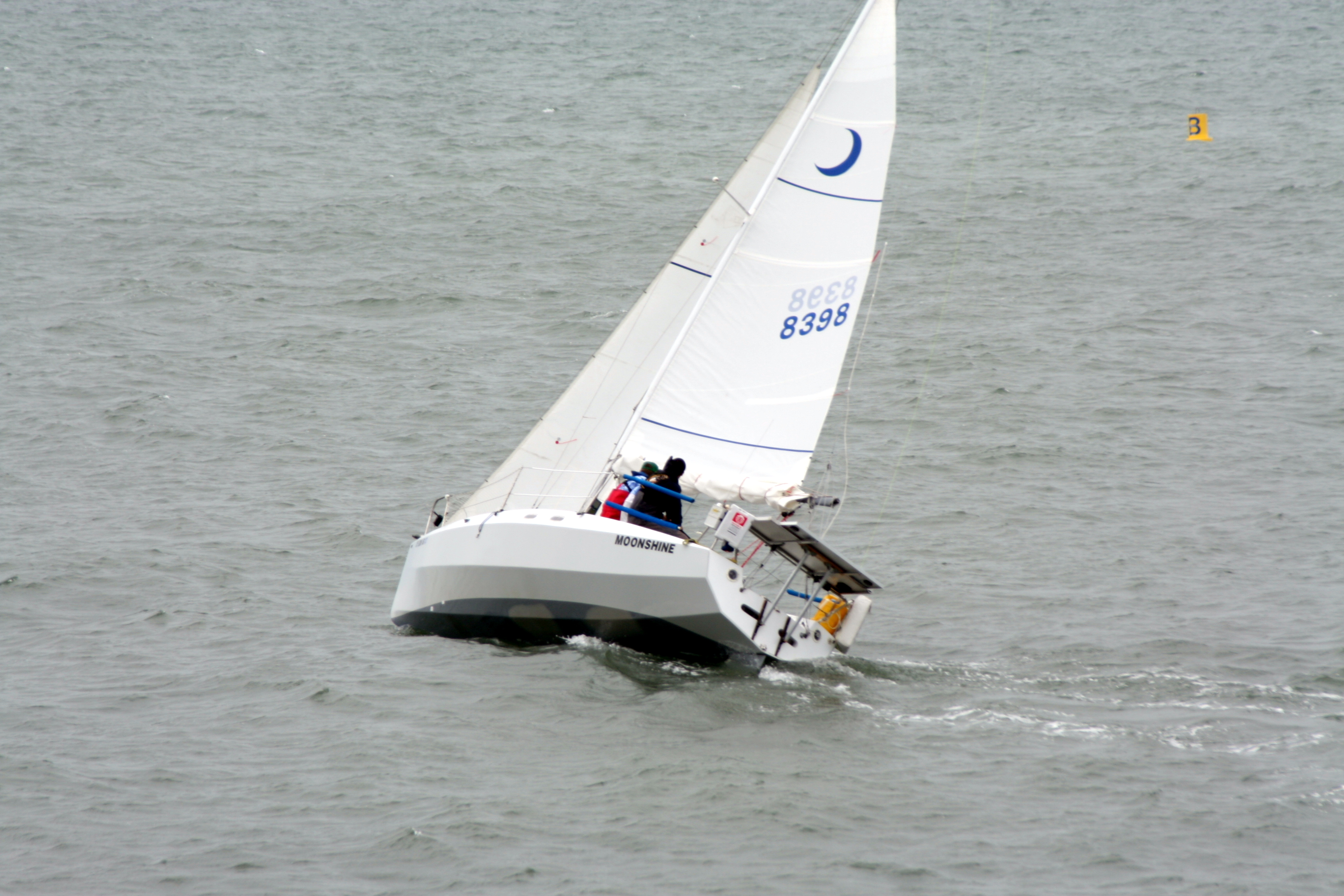 Moonshine across the start line!