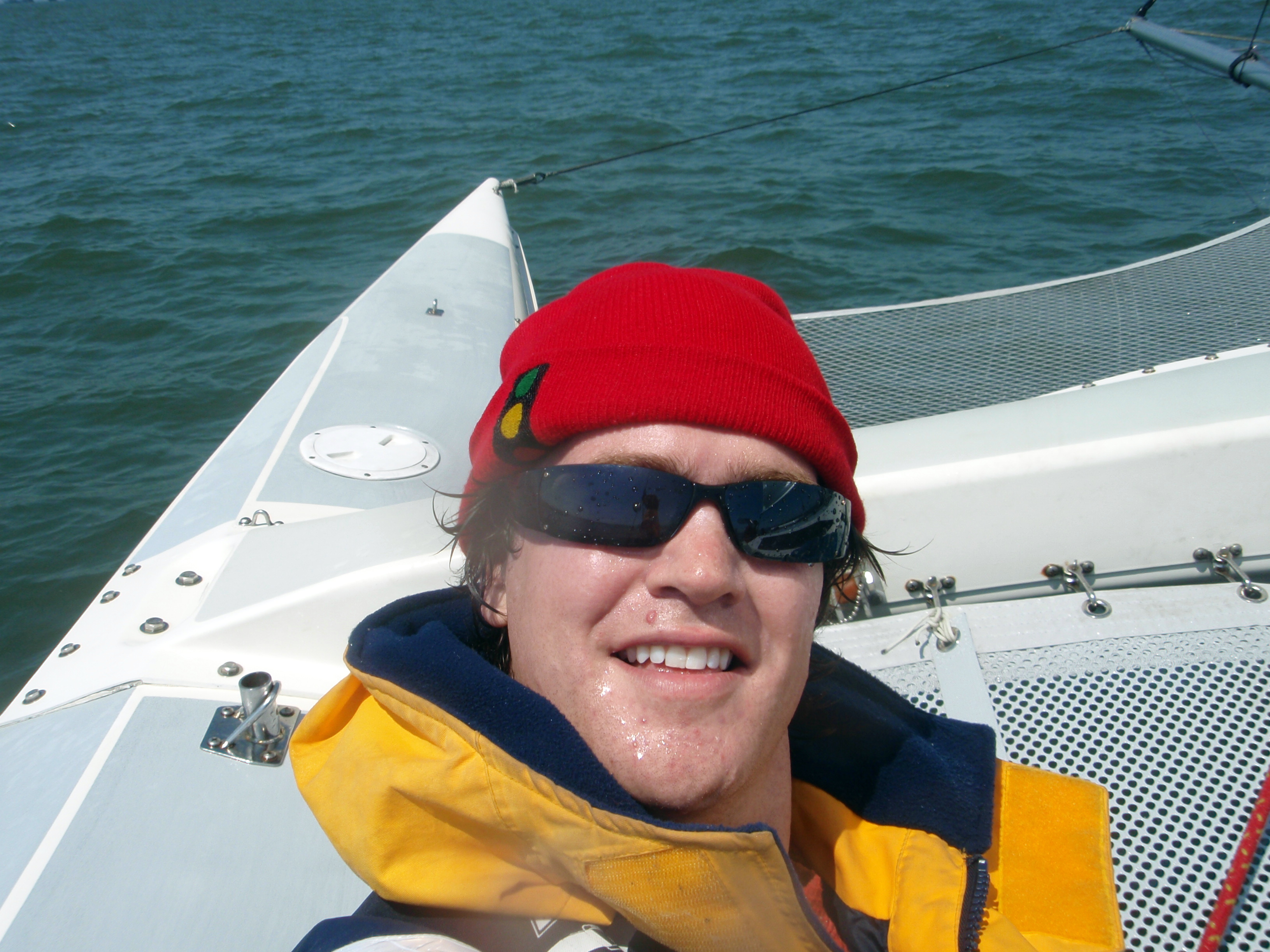 It was a bit of a wet ride