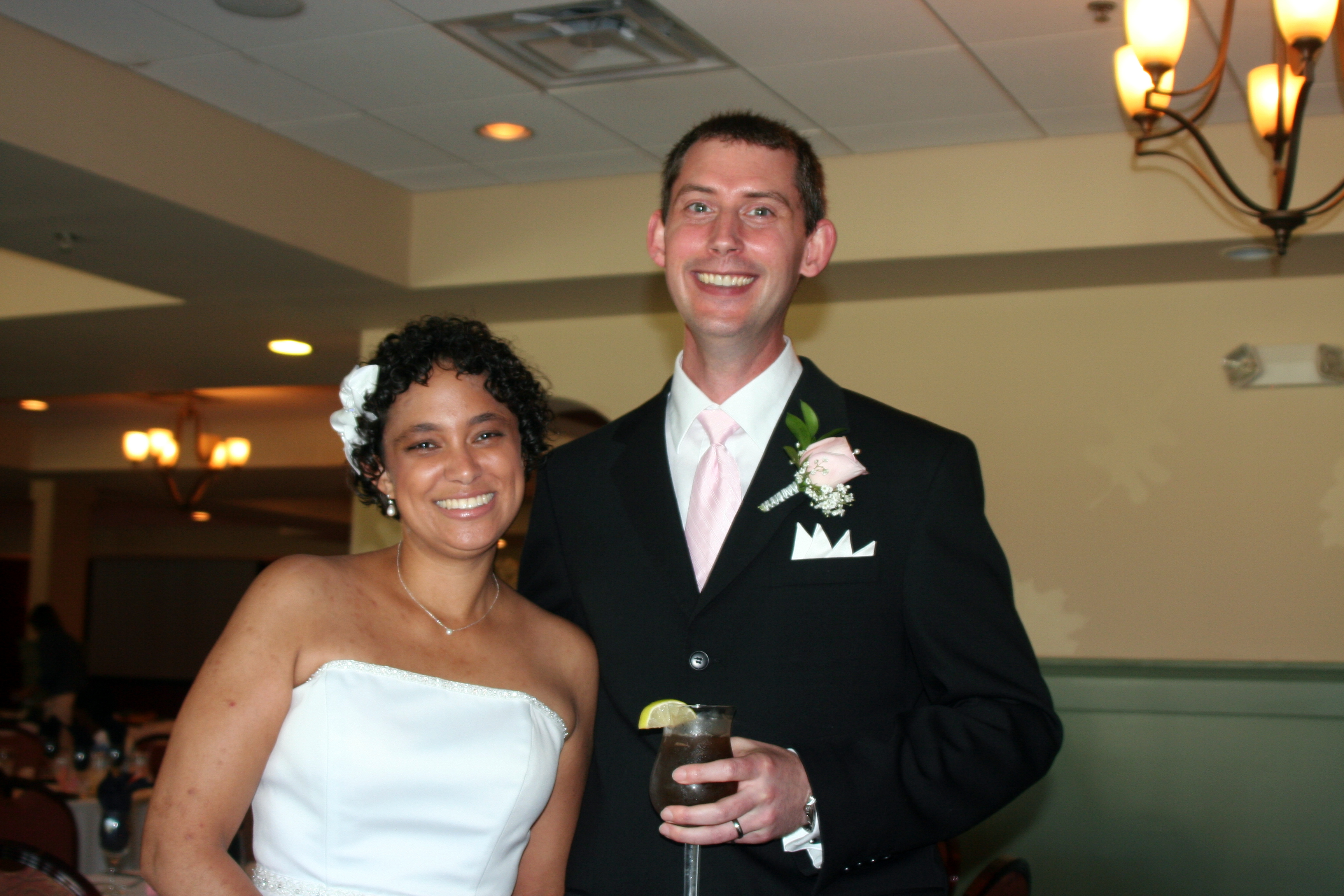 Happy couple with a Tennessee Tea