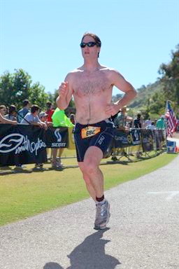 Charging into the finish