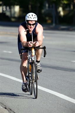 Zooming on the bike course