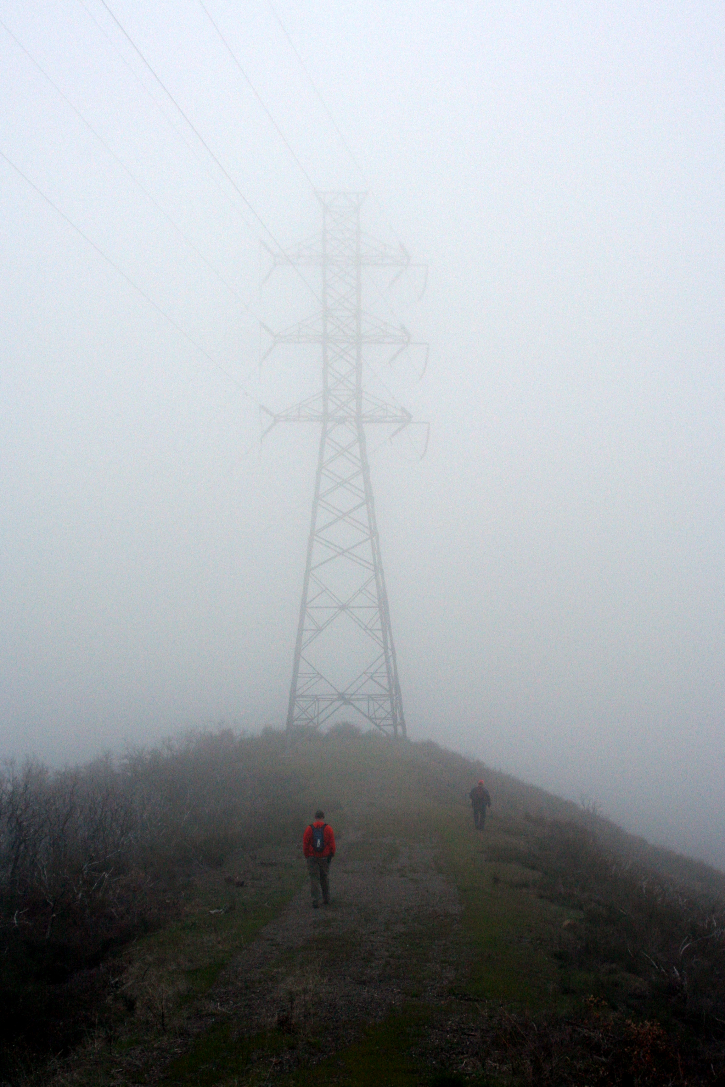 Ridgeline trail to powerline tower