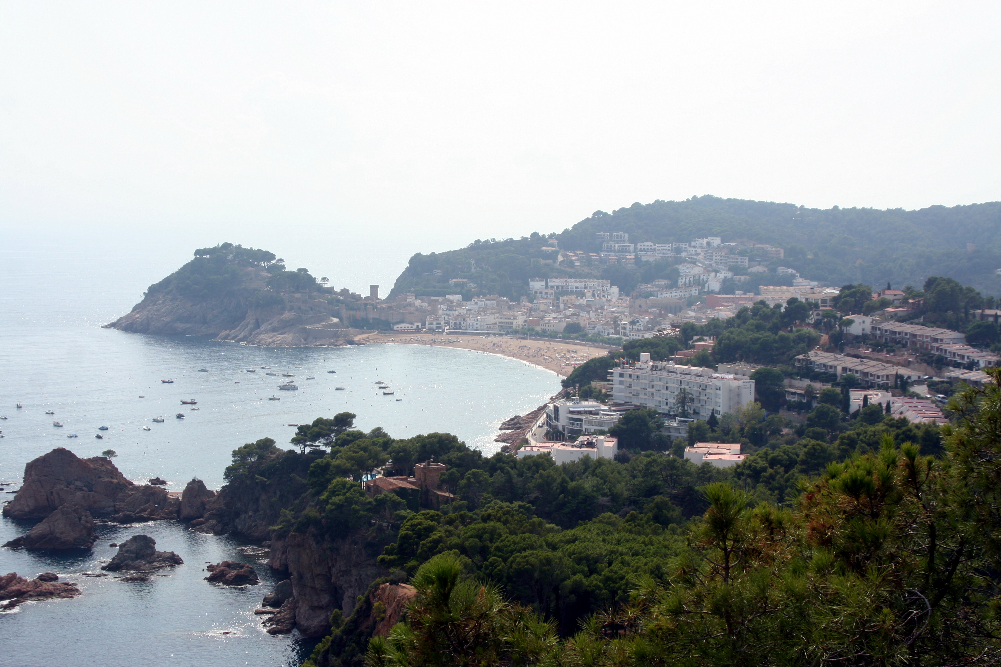 Small town on the Costa Brava in Catalan (Spain)