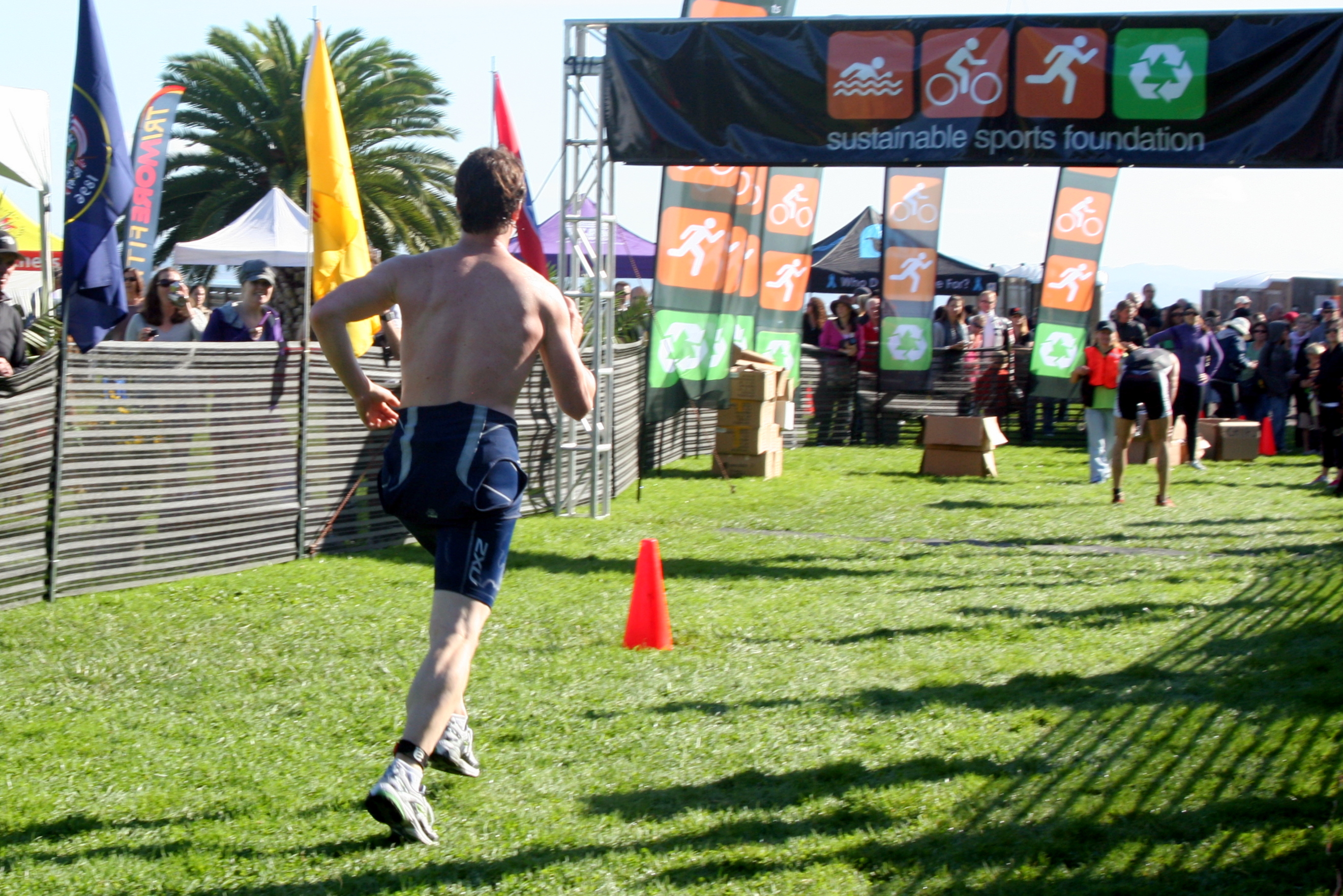 Running for the finish line