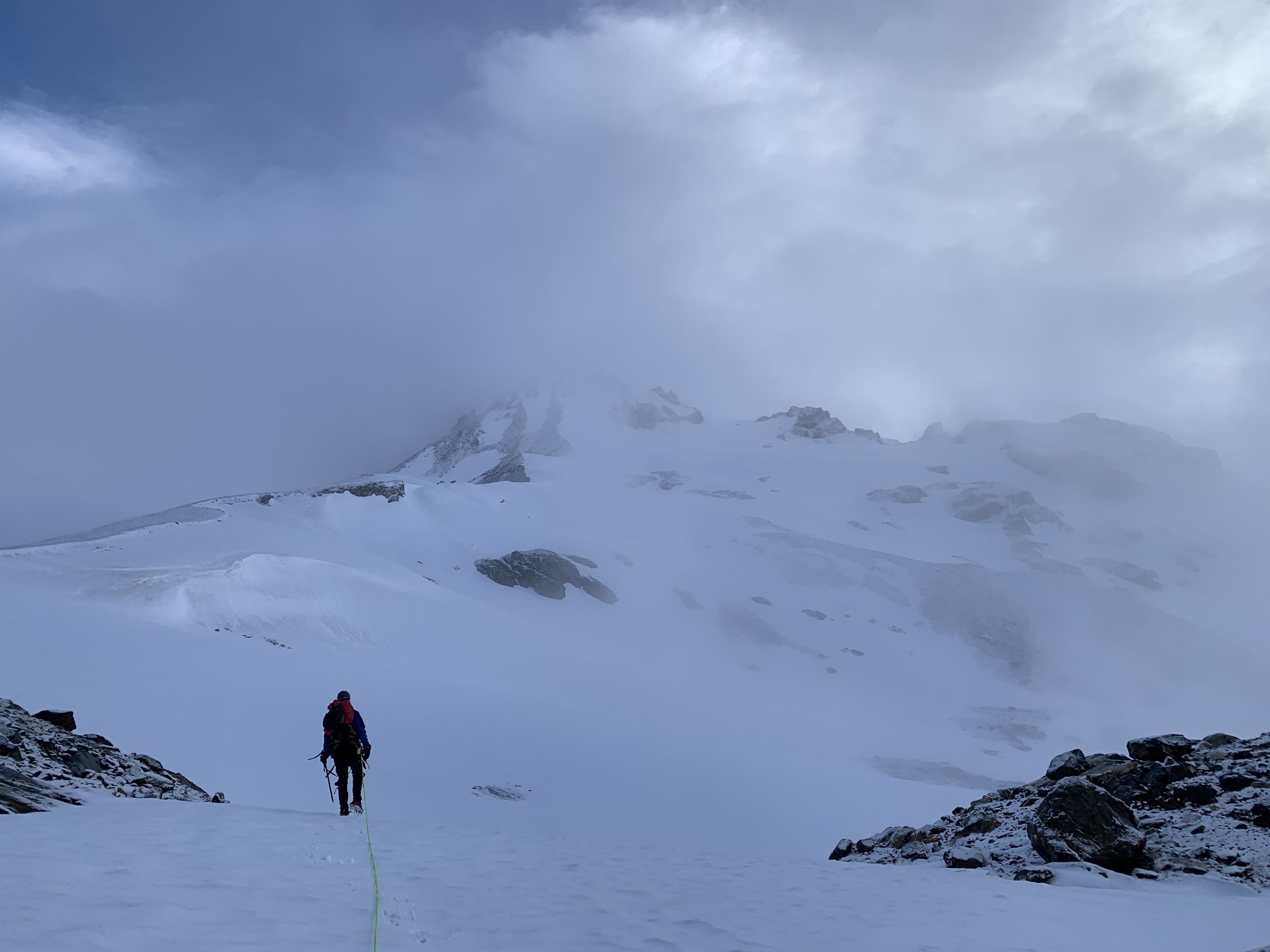 Glacier crossing