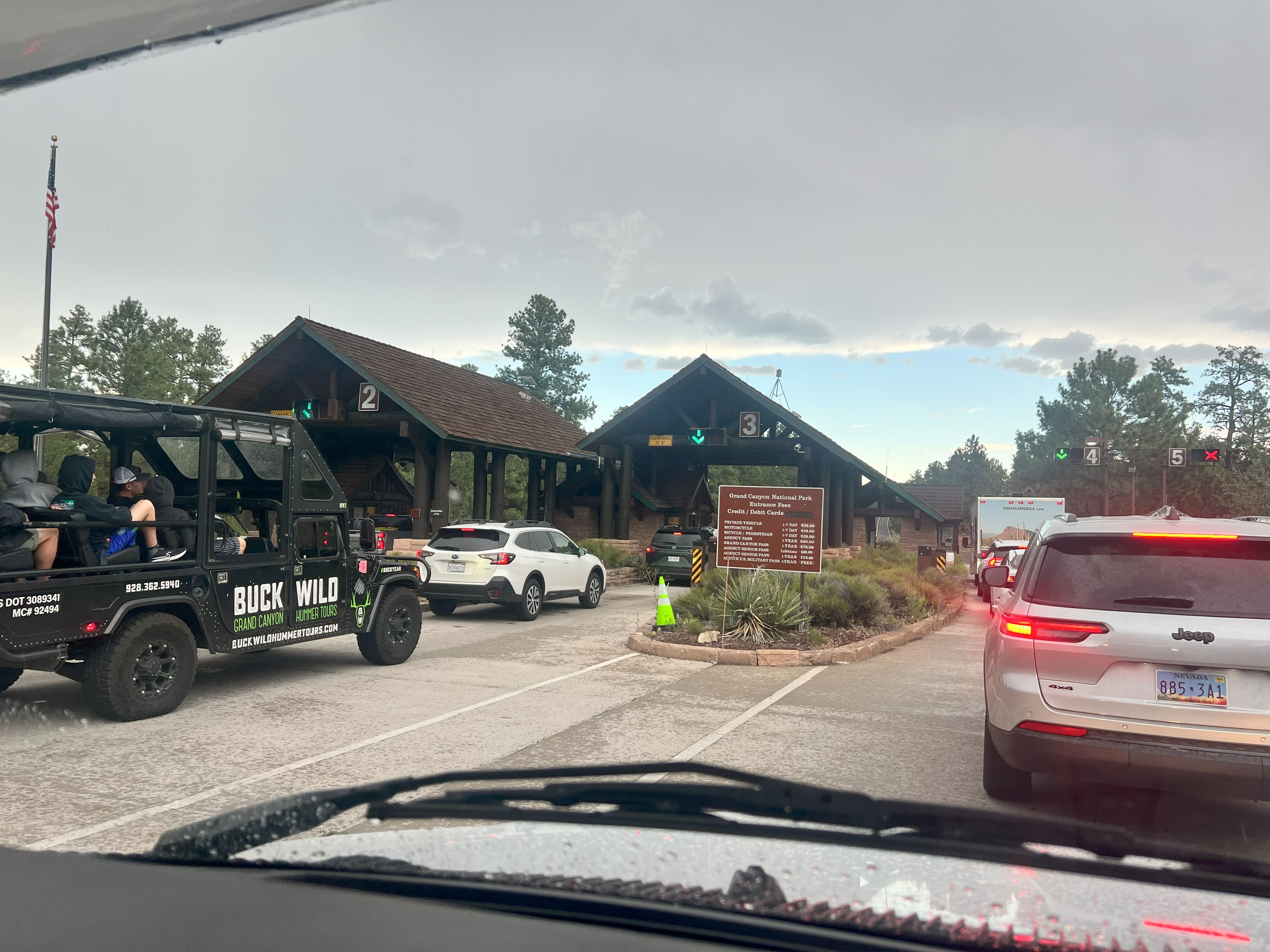 Grand Canyon NP entrance