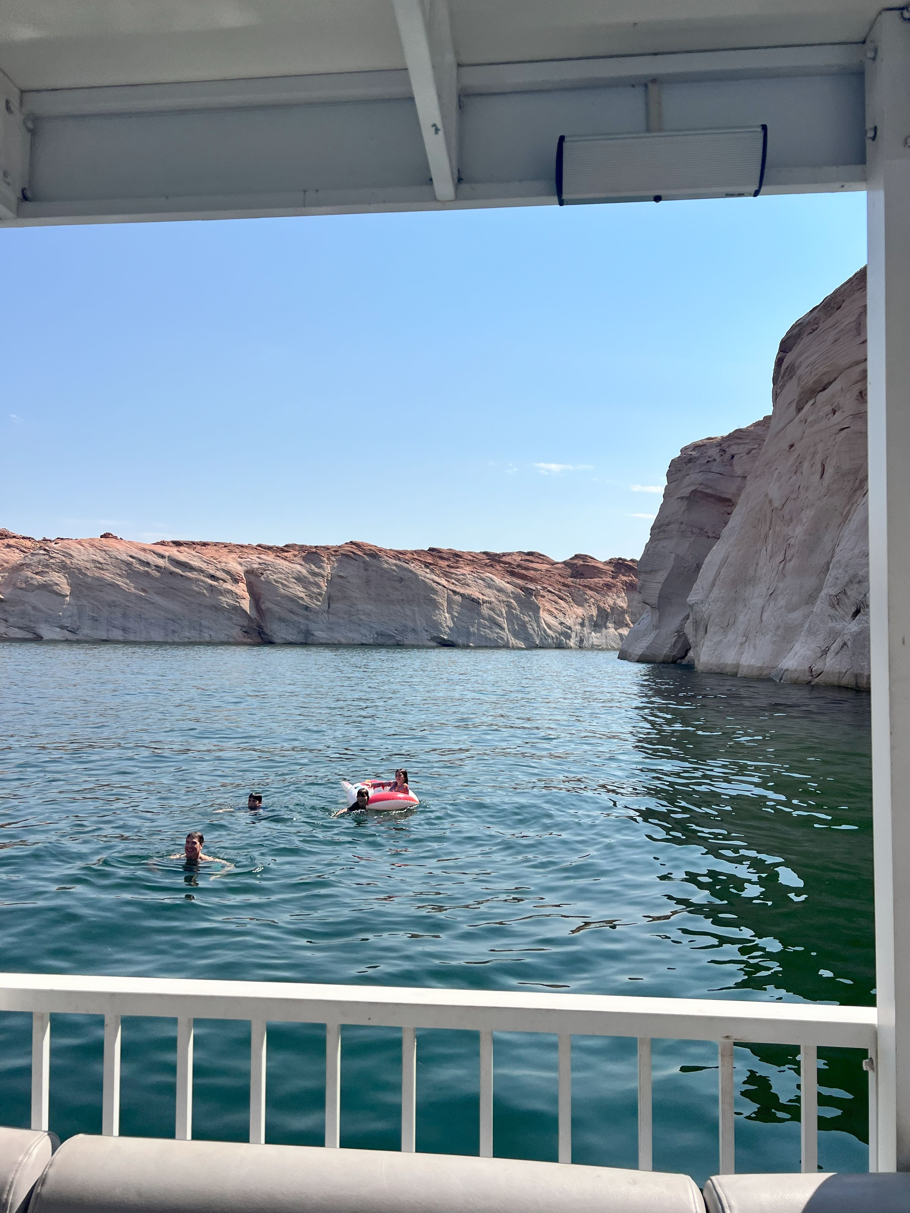Swimming the Navajo Canyon