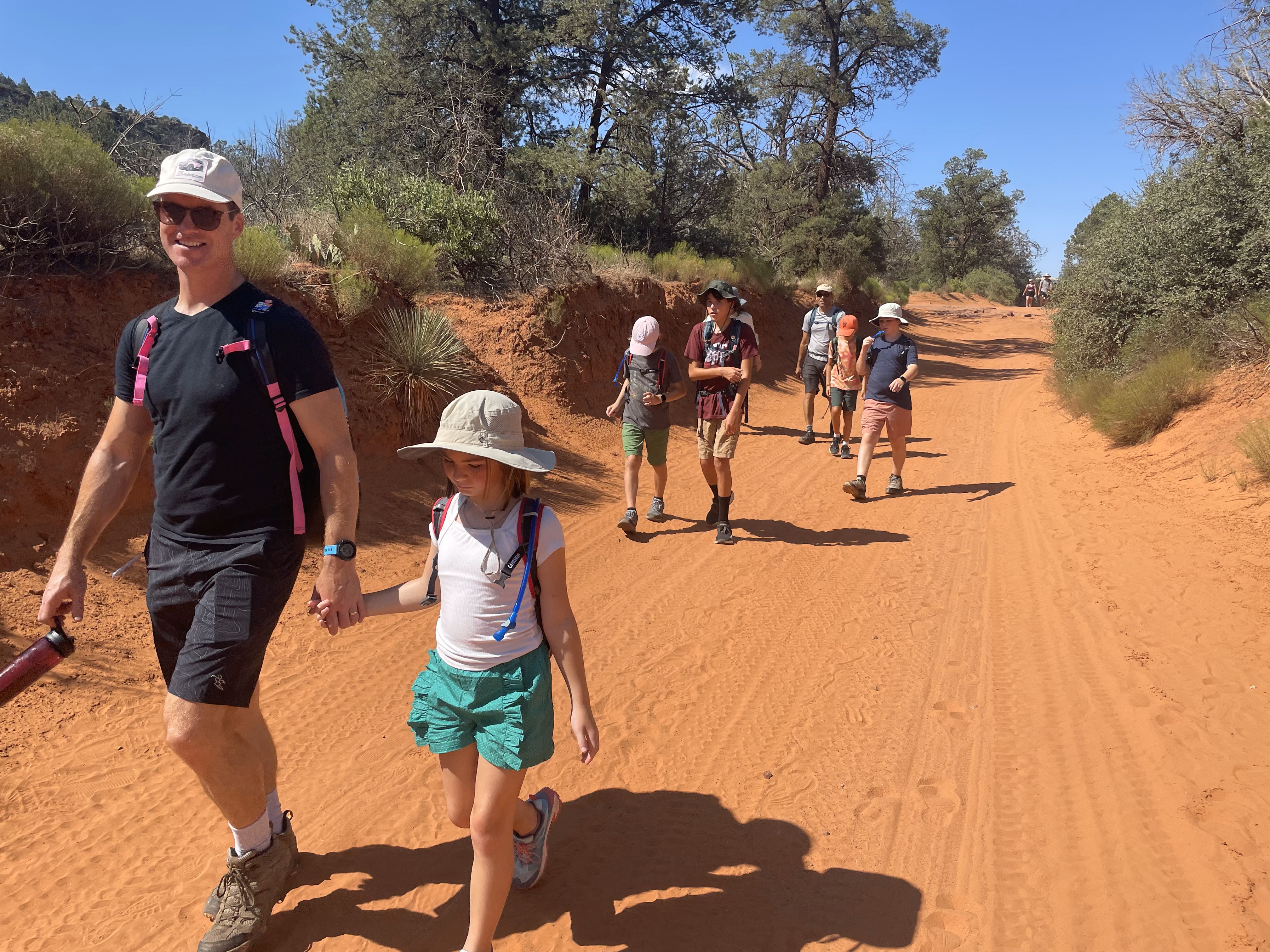 Hiking Devil's Bridge Trail