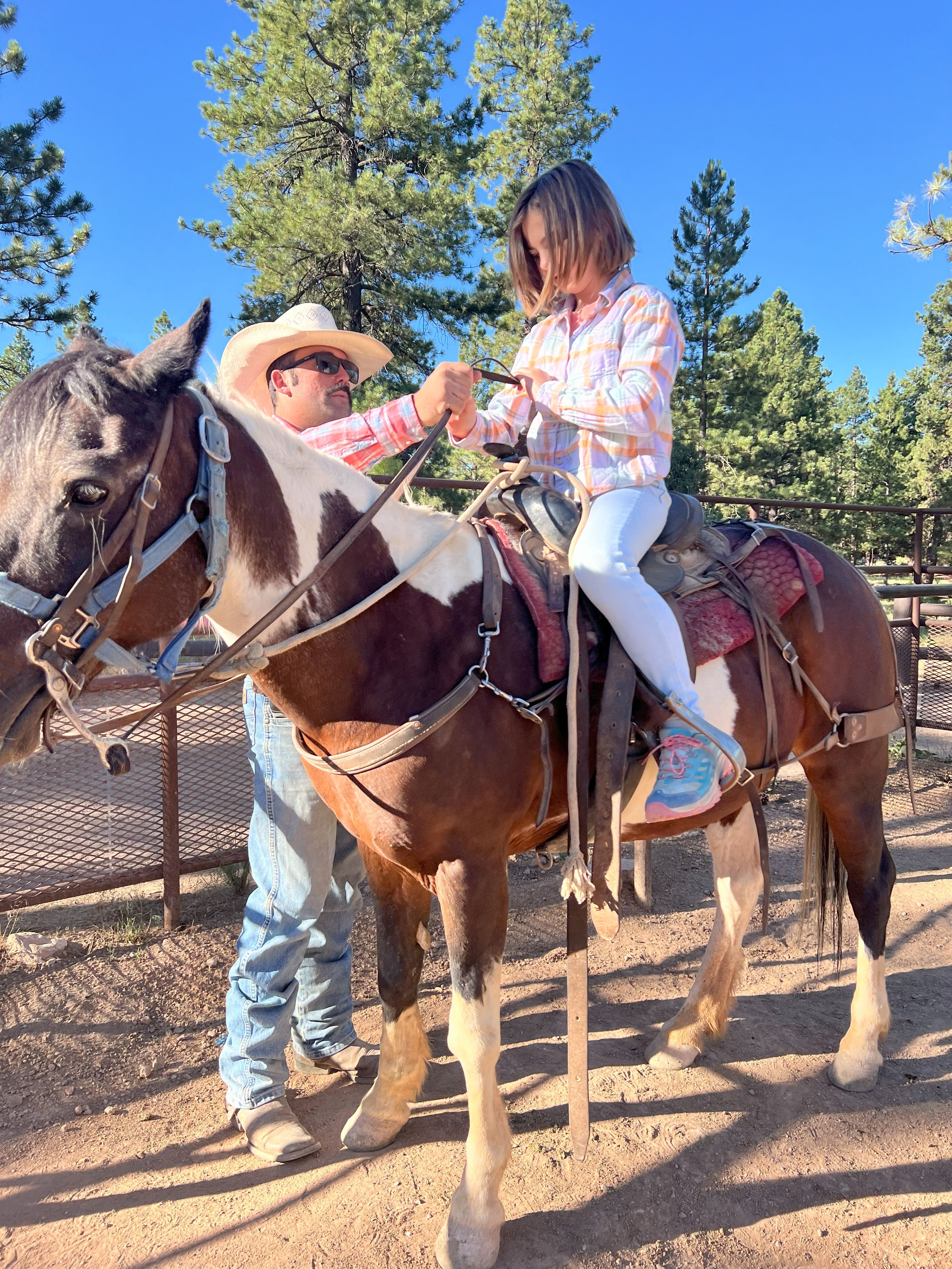 Harriet and her horse