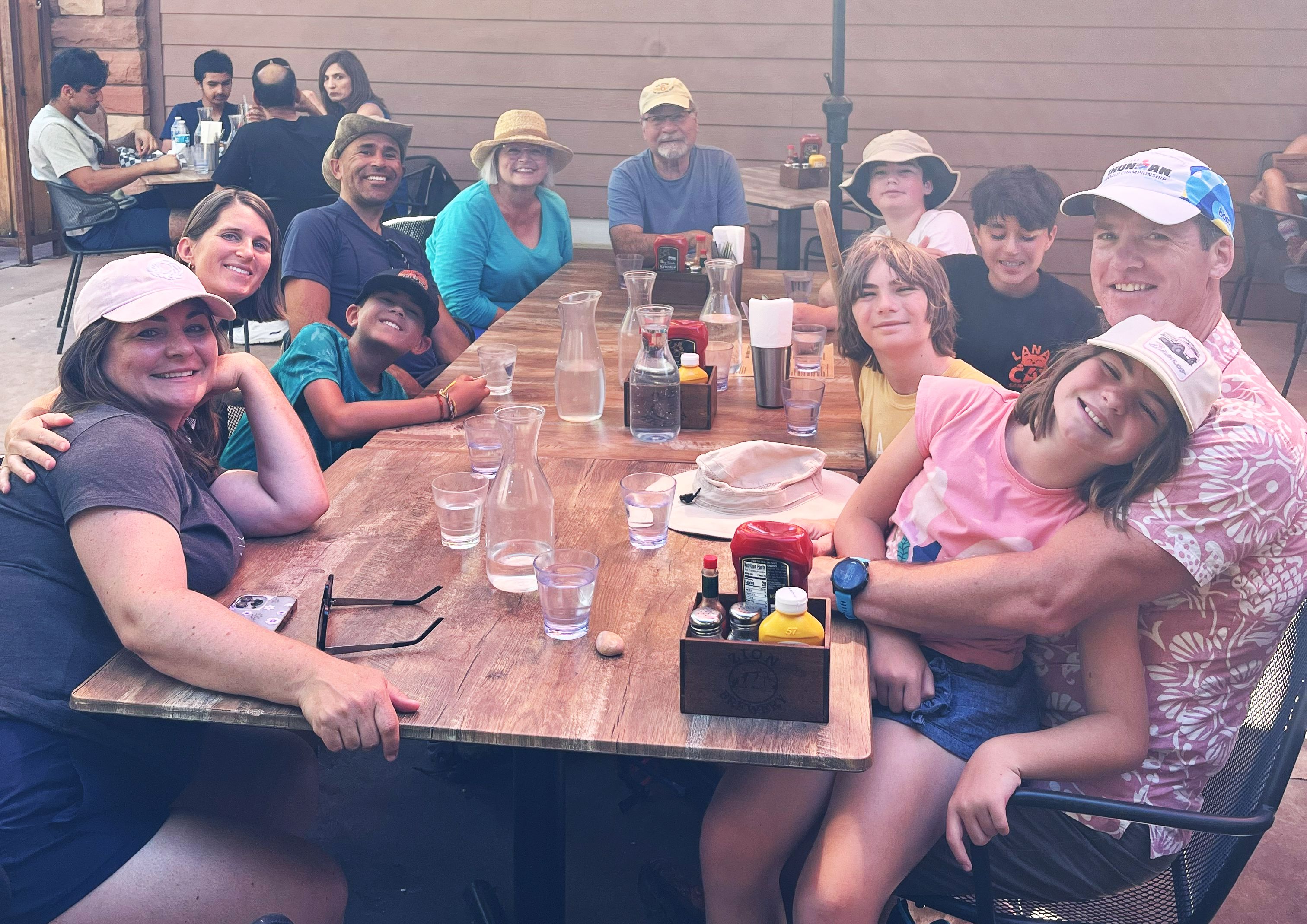 Dinner at Zion Brewery