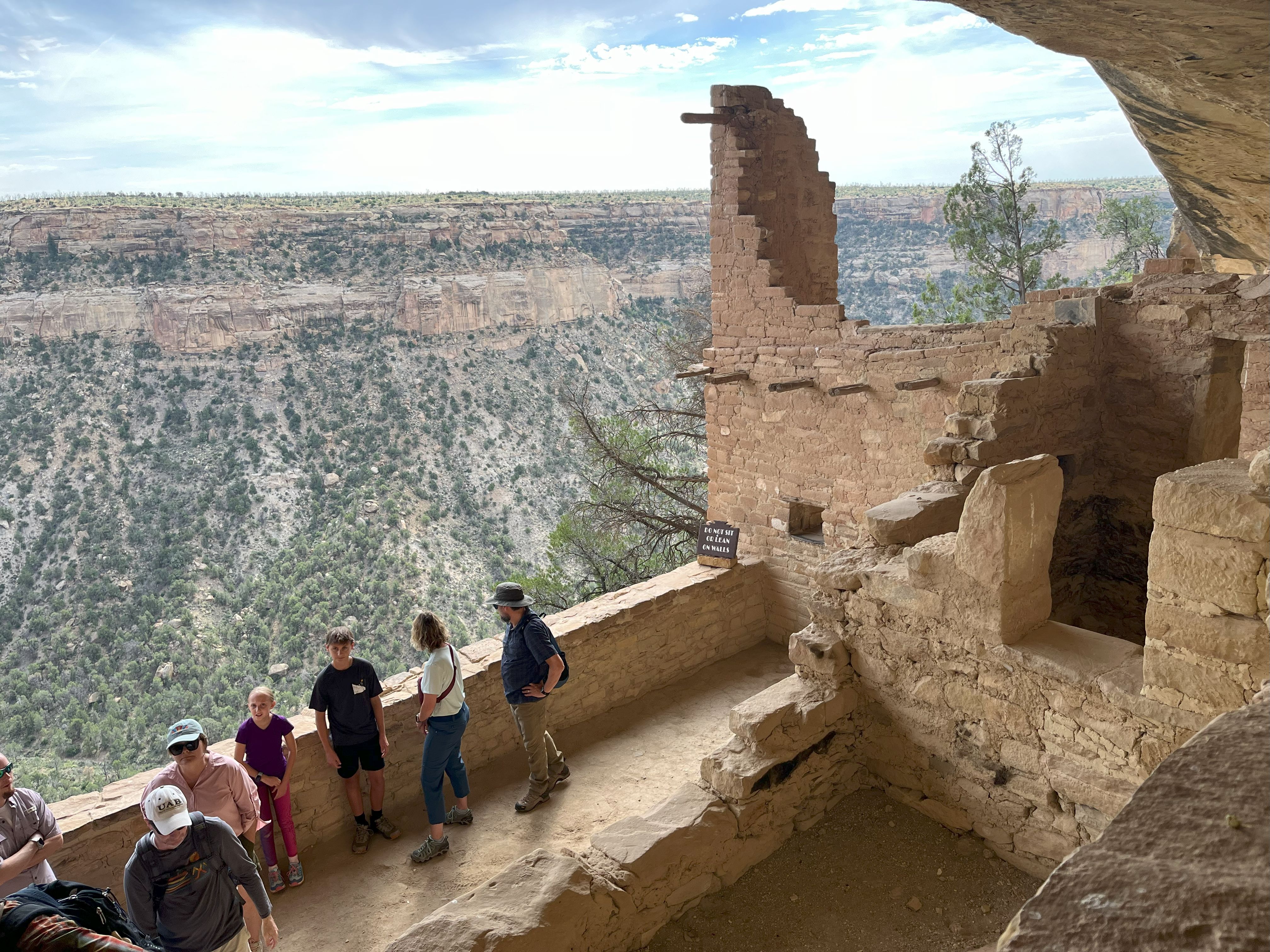View from Balcony House