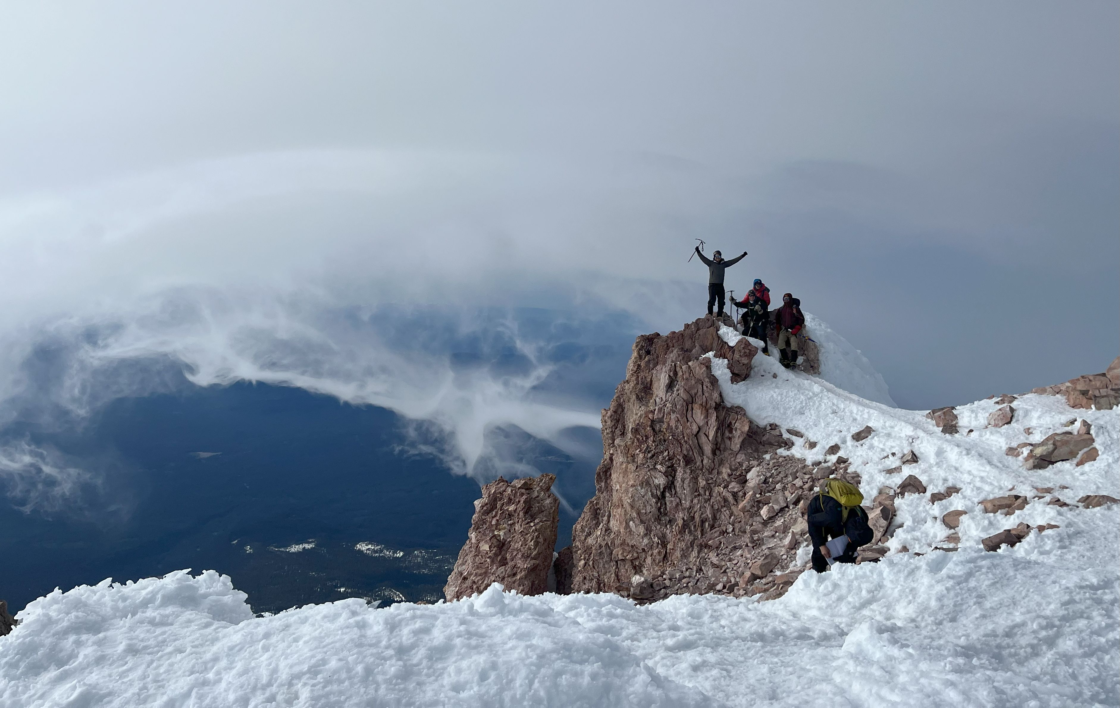 Mt Shasta summit