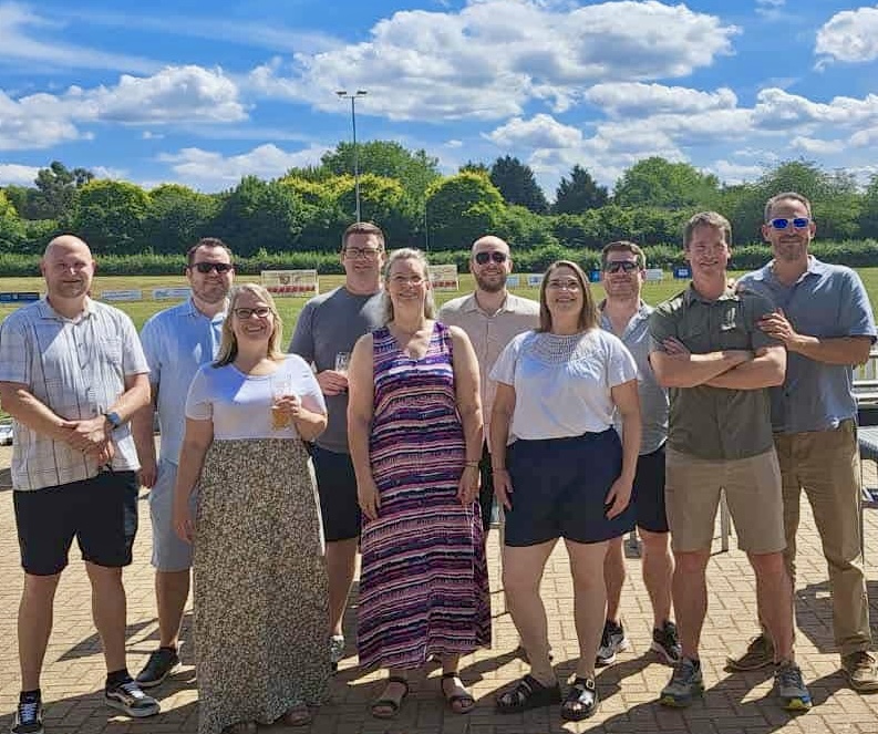 Brian, Ian, Nicola, Ben, Cathy, Paul, Hester, Joe, William, Richard