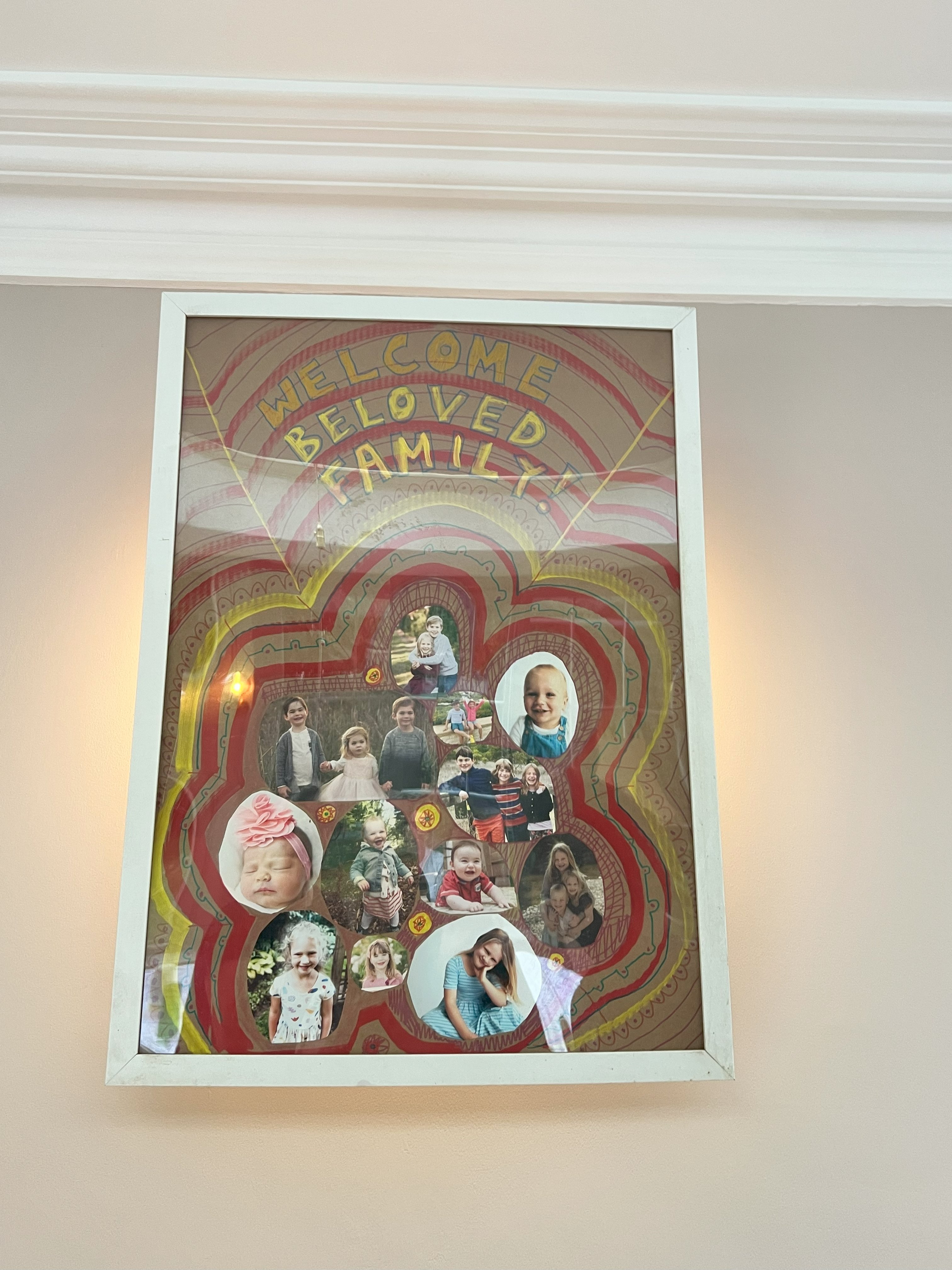 Welcome beloved family