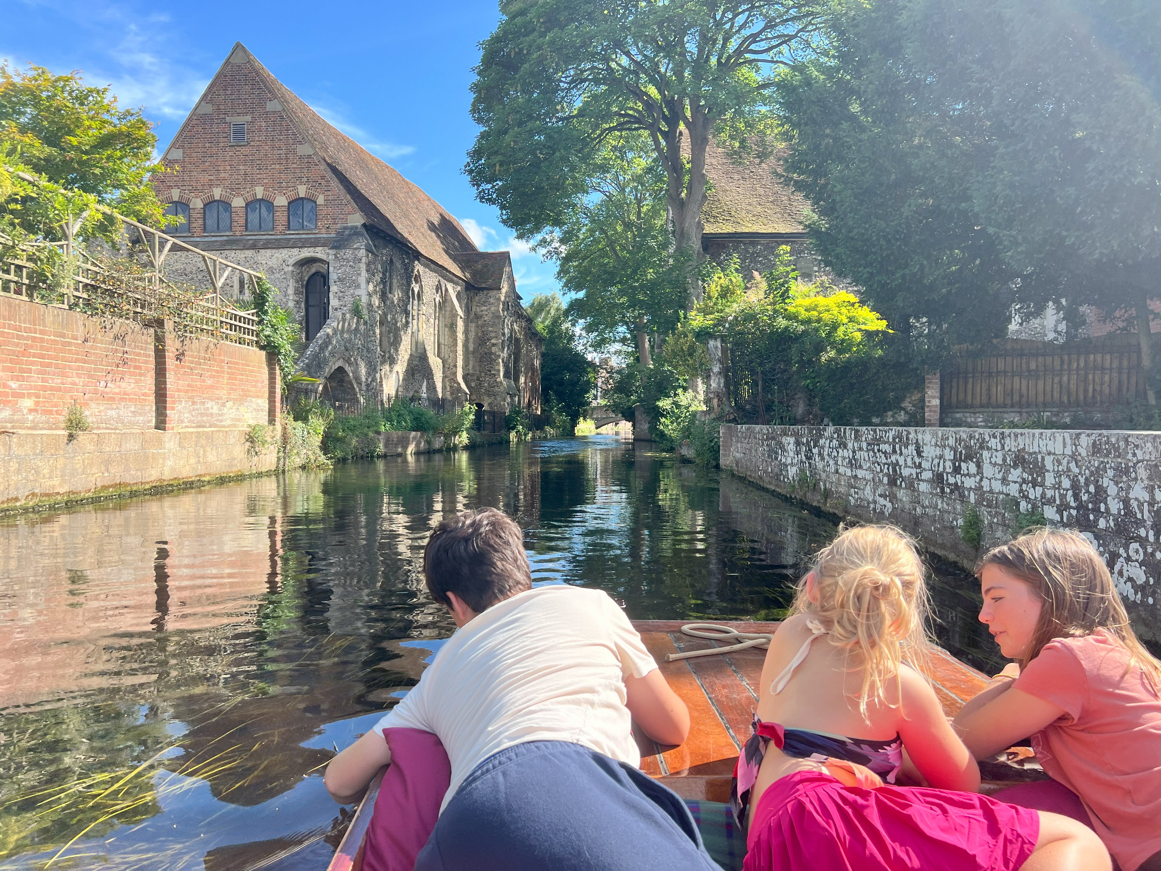 Punting in Canterbury