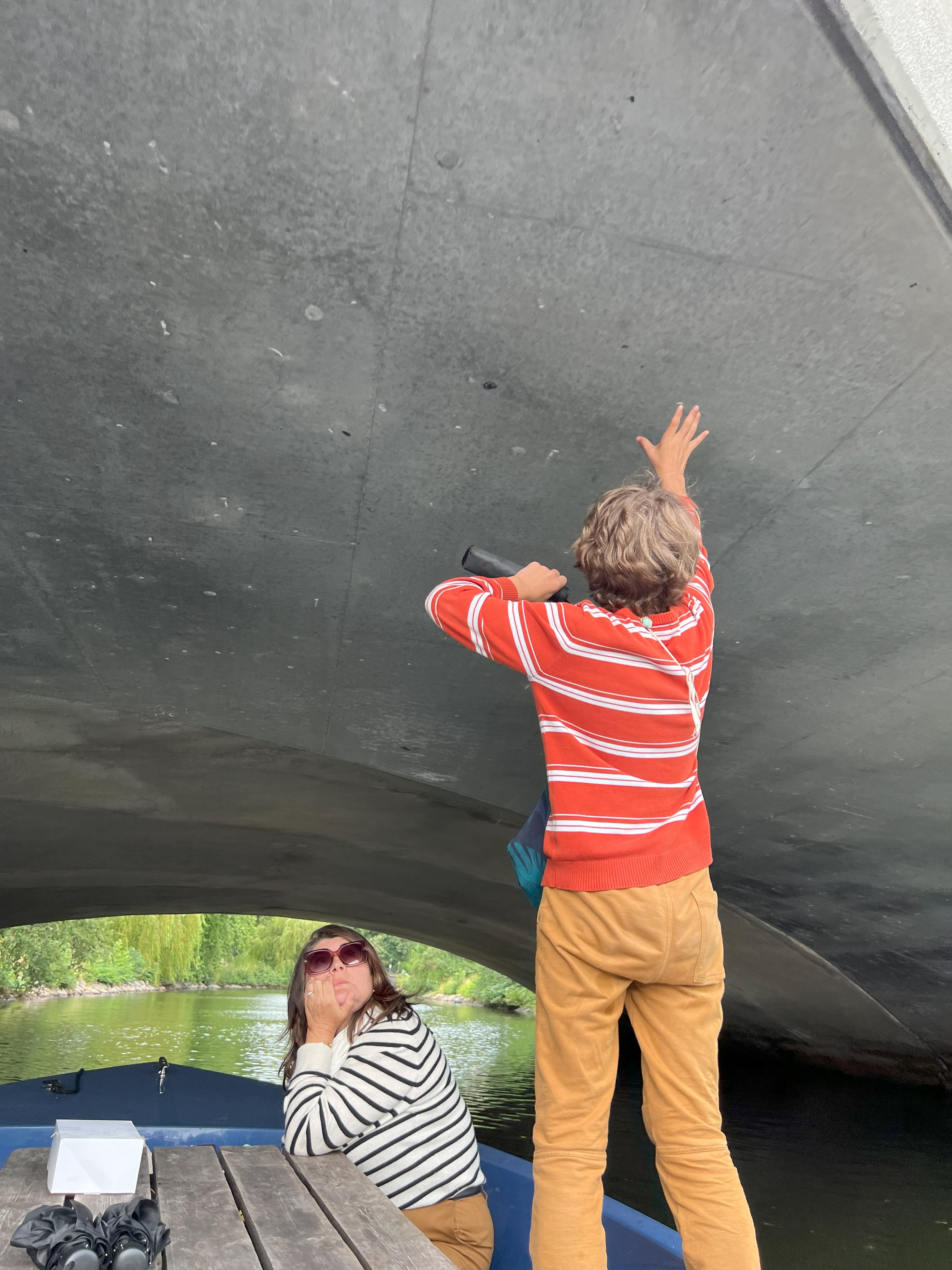 Charlie and the bridge