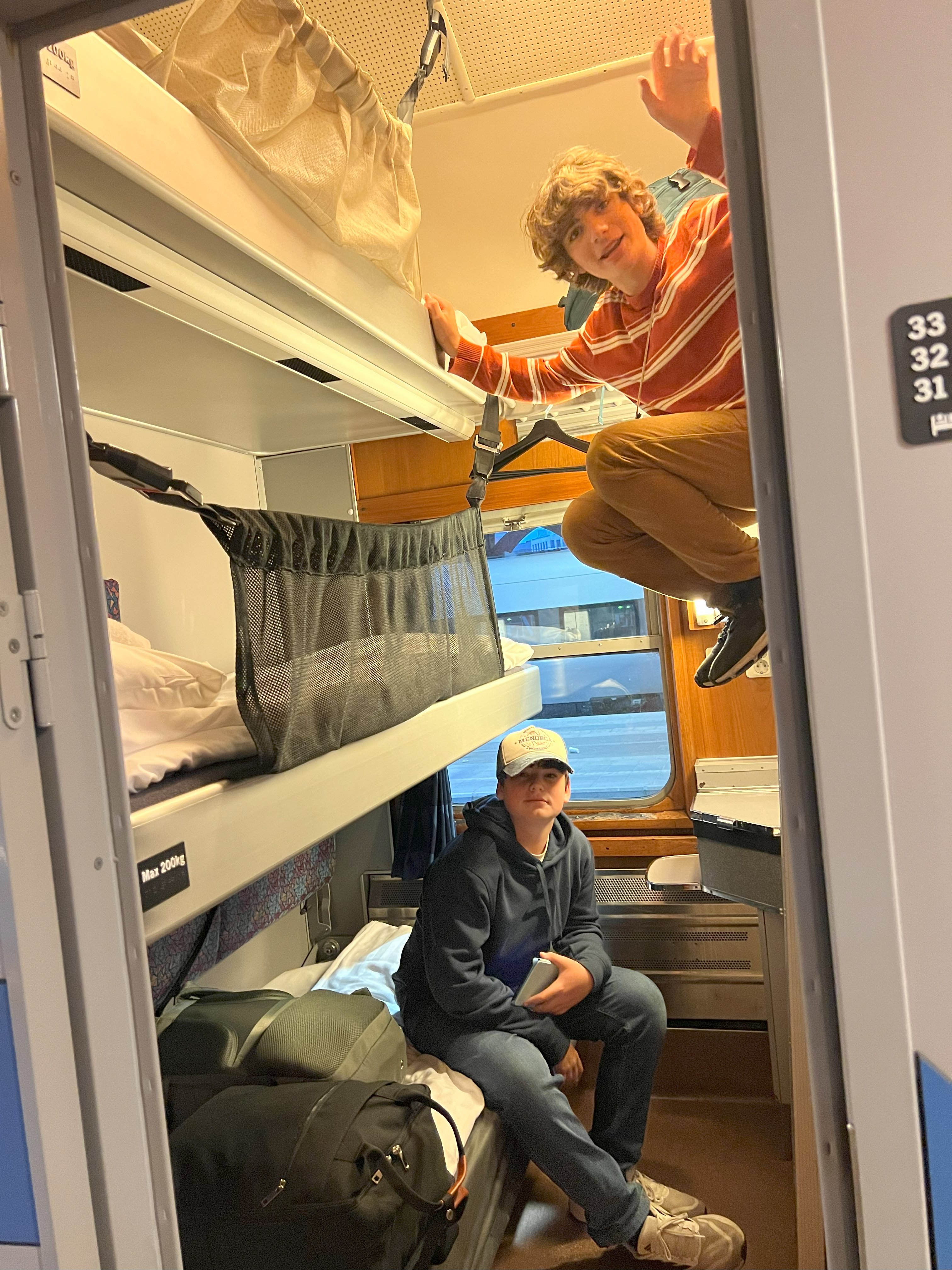 SJ Night Train 2nd class cabin